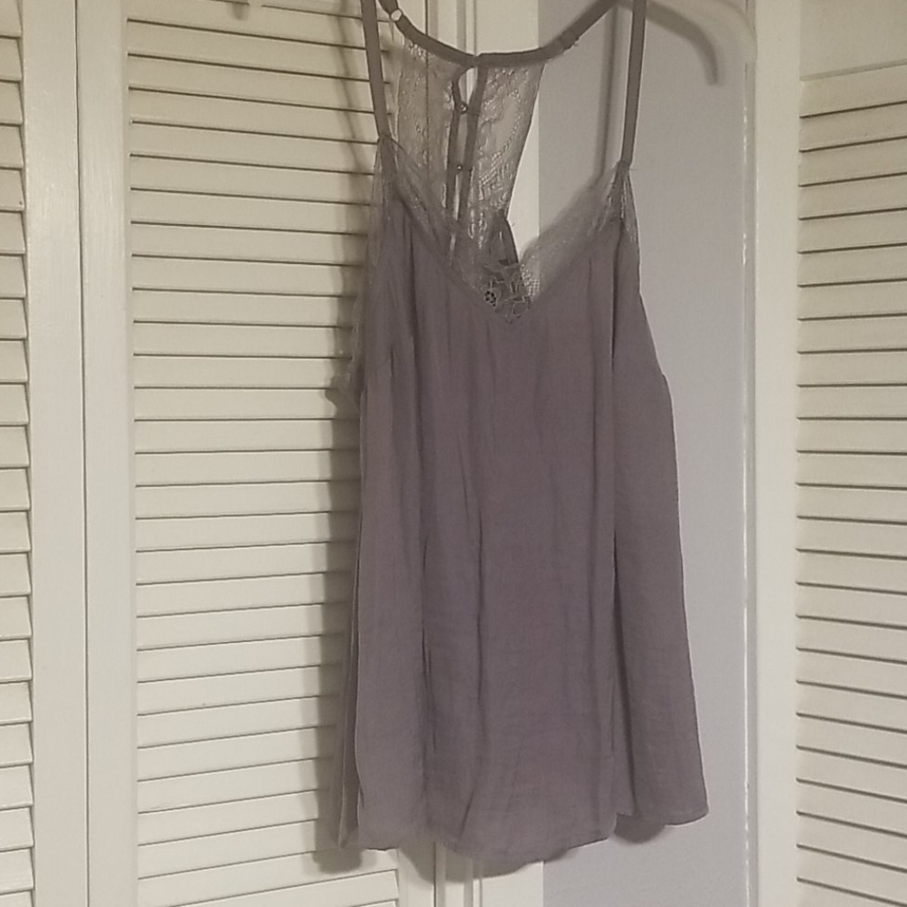 Pale purple tank